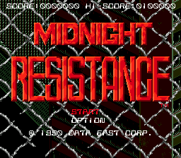 Midnight Resistance screenshot 3 for Sega Genesis